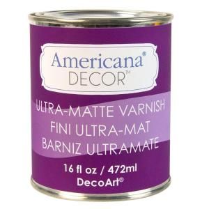 DecoArt Americana Decor 16 oz. Ultra Matte Varnish ADM04 83