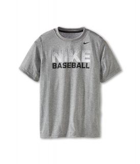 Nike Kids Baseball Leg Team Issue Tee Boys T Shirt (Gray)
