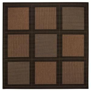 Home Decorators Collection Summit Natural and Black 7 ft. 6 in. Square Area Rug 3100555210