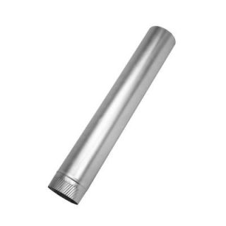 Speedi Products 10 in. x 60 in. 28 Gauge Galvanized Round Sheet Metal Pipe SM 2860GR 10