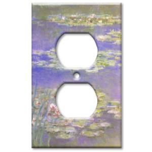 Art Plates Monet: Water Lilies   Outlet Cover O 14