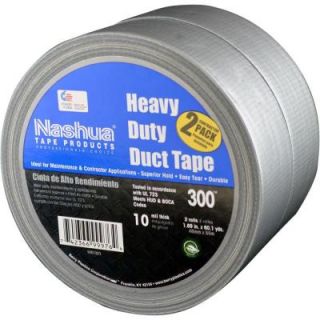 Nashua Tape 300 Series 1 7/8 in. x 120 yds. Heavy Duty Duct Tape (2 Pack) 3000020221
