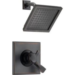 Delta Dryden Single Handle 1 Spray Tub and Shower Faucet Trim Kit in Venetian Bronze T17251 RB