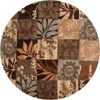Artistic Weavers Meredith Brown 8 ft. Round Area Rug MERE 8817