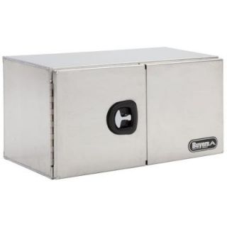 Buyers Products Company 60 in. Smooth Aluminum Double Barn Door Underbody Tool Box 1705315