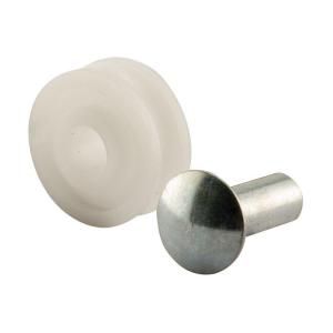 Prime Line Sliding Window Roller, with Pins, 5/8 in. Center Groove Nylon Wheel, with Aluminum Rivet G 3018