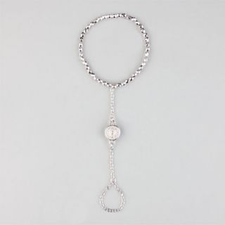 Evil Eye Hand Harness Silver One Size For Women 241053140