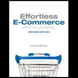 Effortless E Commerce With Php and Mysql