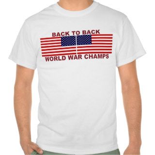 Back To Back World War Champs Shirt