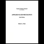 Applied Fluid Mechanics   Student Solutions Manual