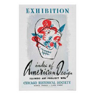 Exhibit American Design 1941 WPA Print