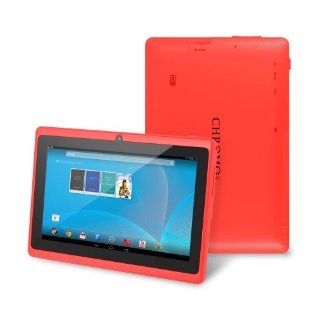 Chromo Inc 7"   Tab PC Android Capacitive 5 Point Multi Touch Screen   Red [New Model March 2014]: Computers & Accessories