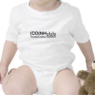 Funny Chemical Formula for Diarrhea Baby Tshirt