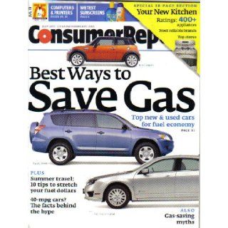 Consumer Reports Magazine July 2011 (Number 7) Consumers Union, Leslie Ware Books