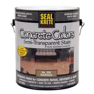 Seal Krete 1 gal. Concrete Colors   Sandstone 330001