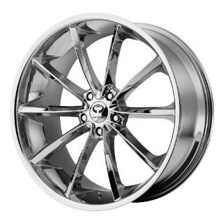 Lorenzo WL032 20x9.5 Chrome Wheel / Rim 5x4.5 with a 40mm Offset and a 72.60 Hub Bore. Partnumber WL03229512240: Automotive