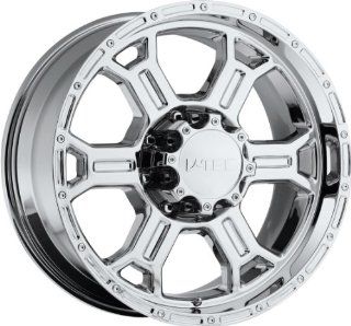 V Tec Raptor 18 Chrome Wheel / Rim 5x5.5 with a 18mm Offset and a 108 Hub Bore. Partnumber 372 8985C18 Automotive