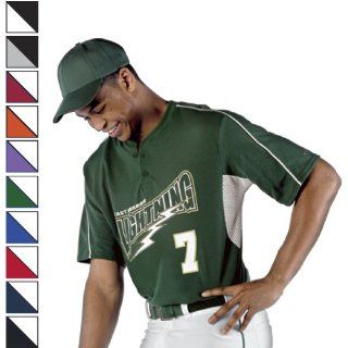 Mesh Baseball Jersey Adult Color Silver/Black Size Adult   Extra Large, Item Number C526A, Sold Per EACH : Baseball And Softball Jerseys : Sports & Outdoors