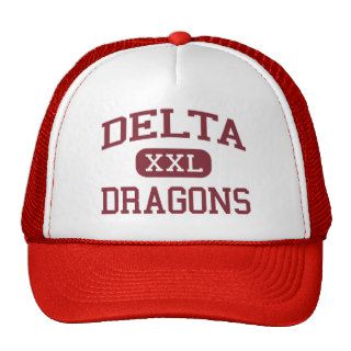 Delta   Dragons   High   Santa Maria California Hats