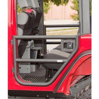 Rugged Ridge 11509.10 Jeep JK Wrangler Black Textured Front Tube Door: Automotive