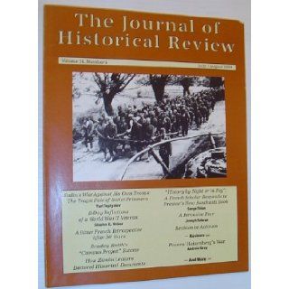 The Journal of Historical Review, July/August 1994, Volume 14, Number 4: Mark: Editor Weber: Books