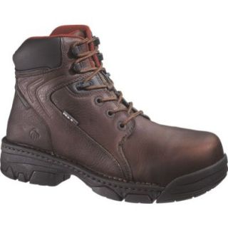 Men's Wolverine Falcon Peak AG Work Boots Brown, BROWN, 14M: Industrial And Construction Shoes: Shoes