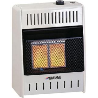 Williams 16,000 Btu/hr Infrared Heater Propane Gas with Automatic Thermostat 1686511