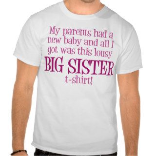 Funny Big Sister Tshirt