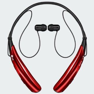 LG Tone PRO Wireless Bluetooth Stereo Headset HBS 750 Red: Cell Phones & Accessories