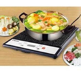 TATUNG 1500W Induction Cooker TICT 1502MW, Black (Cooking Pot included): Appliances