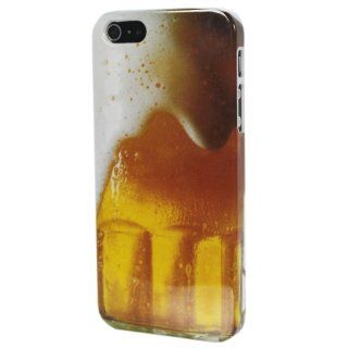 Nice Smell Draft Cup Beer Back Hard PC Skins Cover Shell Case for Apple iPhone 5: Cell Phones & Accessories