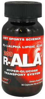 AST Sports Science   R ALA 200   90 Capsules