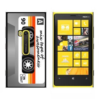 Mix Cassette Tape of Awesomeness   Snap On Hard Protective Case for Nokia Lumia 920: Cell Phones & Accessories