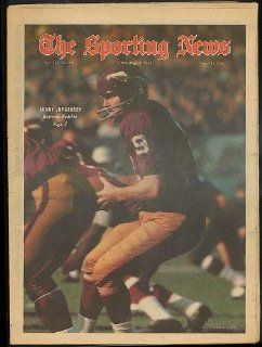 SPORTING NEWS Redskins Sonny Jurgensen Olympics Bobby Orr 11/2 1968: Entertainment Collectibles