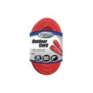 COLEMAN CABLE SYSTEMS   024088804   EXTENSION CORD NEMA5 15P/R, 50FT 15A RED: Electronic Component Cables: Industrial & Scientific