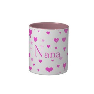 Nana's Hearts around me Mug