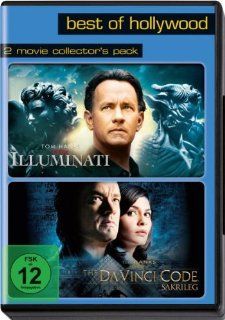 Best of Hollywood 2012   2 Movie Collector's, Pack 121 Illuminati / The Da Vinci Code   Sakrileg 2 DVDs: Tom Hanks, Audrey Tautou, Sir Ian McKellen, Ewan McGregor, Stellan Skarsgrd, Ron Howard: DVD & Blu ray