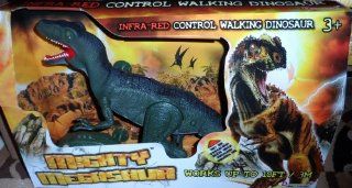RC Dinosaurier grün Ferngesteuerter Dino brüllt und die Augen Leuchten: Spielzeug