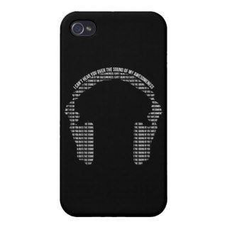 I can’t hear you over the sound of my awesomeness iPhone 4/4S covers