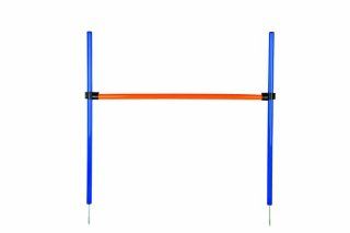 Trixie 3207 Dog Activity Agility Hürde, 123 × 115 × ø 3 cm, blau/orange: Haustier