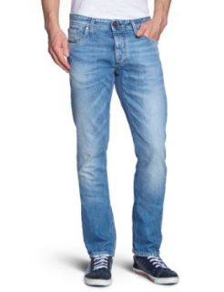 JACK & JONES VINTAGE Herren Jeans Normaler Bund 12065810/CLARK ORIGINAL BL 153 LID NOOS, Gr. 31/32, Blau (BL 153): Bekleidung