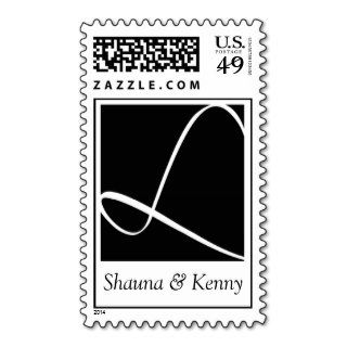 Bridal Classic Complementing Personalizable Postage Stamps