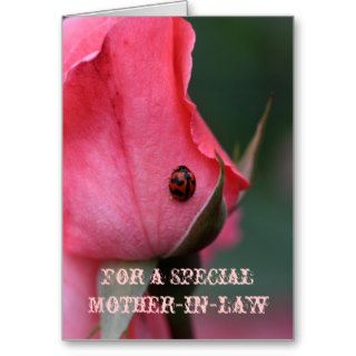 Happy Birthday, mother in law Greeting Cards