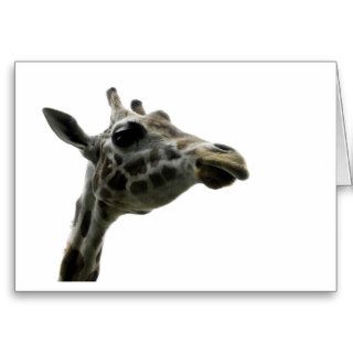 Mother's day card    Giraffe