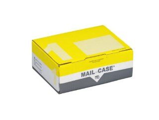 NIPS 141671192 MAIL CASE® 1 (Post )Versandkarton mit Sicherheits Gegenverriegelung, 230 x 175 x 80 mm, 10 Stck. gebündelt, gelb/anthrazit: Bürobedarf & Schreibwaren