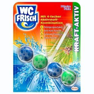 WC Frisch Kraft Aktiv Duftspüler Pinie, WC Frische, 5er Pack (5 x 1 Stück): Drogerie & Körperpflege