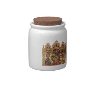 Adoration of the Magi by Gentile Fabriano Candy Jar