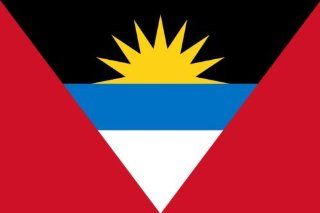 Fahne: Flagge: Antigua und Barbuda 120x180cm: Garten