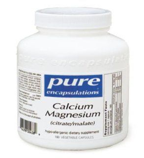 Calcium/Magnesium (Citrat) 180 veg. Kapseln PEU (80837): Lebensmittel & Getränke