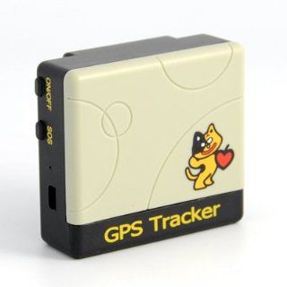 GSM / GPS Sender / GPRS / GPS Mini Tracker TK 202 Peilsender Ortungsgerät Tierortung mit Halsband, Akku, Ladeschale, Netzkabel und Anleitung, Marke Incutex: Navigation & Car HiFi